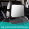 Backseat Baby Car Mirror, Black Backseat Baby Mirror, for Infant Car Baby Safe(Black, Reverse mirror) view 4