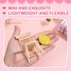 6PCS Dollhouse Chairs, 1/12 Scale Dollhouse Furniture - Wooden Mini Furniture Accessories, Tiny Mini Chair for Doll House, Fairy Garden, Photography Props,Home Decor & Christmas Party (1.6in*3.2in) view 2