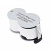 Microscope Accessories Kit 45X Foldable Mini Pocket Microscope Magnifier LED with Loupe Microscope Slides view 1