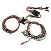 16PCS ShareGoo RC Car Led Light System Turn Signal Brake Headlight Taillight Backward-Light Fog-Lights Set Group Compatible with Traxxas HPI HSP Redcat Arrma Axial 1/10 RC Car Truck Crawler view 4