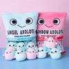 ARELUX Cute Axolotl Plush Pillow:Removable Stuffed Animal Bag Plushie 6Pcs Sets Stuffed Salamander Throw Pillow Soft Blue Axolotl Plush Toys Doll Creative Birthday Friends Family Member view 2