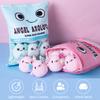 ARELUX Cute Axolotl Plush Pillow:Removable Stuffed Animal Bag Plushie 6Pcs Sets Stuffed Salamander Throw Pillow Soft Blue Axolotl Plush Toys Doll Creative Birthday Friends Family Member view 3