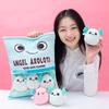 ARELUX Cute Axolotl Plush Pillow:Removable Stuffed Animal Bag Plushie 6Pcs Sets Stuffed Salamander Throw Pillow Soft Blue Axolotl Plush Toys Doll Creative Birthday Friends Family Member view 4