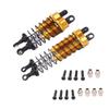 Front&Rear RC Shock Absorber 0016 0017 for WLtoys 1/12 RC car 12428 12423 12429 FY03 Aluminum Upgraded part 4 pcs/set(Yellow) view 3