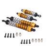Front&Rear RC Shock Absorber 0016 0017 for WLtoys 1/12 RC car 12428 12423 12429 FY03 Aluminum Upgraded part 4 pcs/set(Yellow) view 4