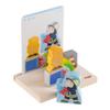 HABA Wooden Stacking Toy and STEM Wood Building Blocks for Kids, Fire Brigade Montessori Toys for 2-4 Years and up, Made in Germany view 1