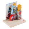HABA Wooden Stacking Toy and STEM Wood Building Blocks for Kids, Fire Brigade Montessori Toys for 2-4 Years and up, Made in Germany view 2