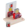 HABA Wooden Stacking Toy and STEM Wood Building Blocks for Kids, Fire Brigade Montessori Toys for 2-4 Years and up, Made in Germany view 3