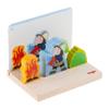 HABA Wooden Stacking Toy and STEM Wood Building Blocks for Kids, Fire Brigade Montessori Toys for 2-4 Years and up, Made in Germany view 4