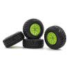 GoolRC Outer Diameter 4.33 inch / 110mm RC Car Rubber Tires Set with Hex Wheel Rims 12MM 14MM 17MM for TRX HSP Tamiya HPI Off-Road Vehicle Short Truck RC Car Wheels view 1