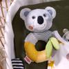 HABA Koala Soft Plush Rattle Ring and Grasping Toy - Sensory Baby Toy for Tummy Time and Play, Infant Gift for 3-12 Months, Machine Washable view 4