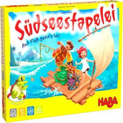 HABA 306698 South Sea Stacking Large Game from 6 Years, Made in Germany