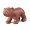 HABA Little Friends Brown Bear Cub - Chunky Plastic Forest Animal Toy Figure view 2
