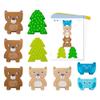 HABA Forest Friends Wooden Stacking Toy  Montessori Sorting Game & Shape Sorter for Toddlers  Educational Wooden Blocks for Preschool Learning  Stacking Toys for Toddlers 2+, Made in Germany view 4