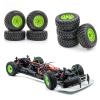 GoolRC RC Car Tires 4pcs Replacements for 12MM 14MM 17MM ARRMA Replacmenet for TRX HSP Tamiya HPI Off-Road Vehicle Short Truck RC Car Wheels RC Car Tires B view 2