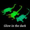 Axbotoy Glow in The Dark Lizard Set,12 Pack Stretchy Realistic Reptile Toy Set for for Kids Boys Girls,Great for Birthday,Themed Parties,Goodie Bag Fillers,Carnival Prizes view 3