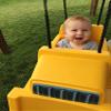 M & M Sales Enterprises Bulldozer Toddler Swing , Yellow view 4