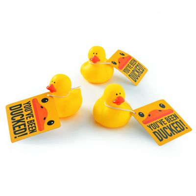 Fun Express Youve Been Ducked Kit for 12 - Rubber Duckies
