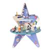 Manhattan Toy Double-Decker Celestial Star Explorer Wooden Activity Center with Shape Gliders, Spinners, Bead Runs and Alluring Artwork view 2