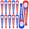 durony 12 Pieces Baseball Bat Inflates 22 Inch Inflatable Baseball Inflates, Baseball Party Supplies, Sports Theme Toy, Birthday Party Decorations view 1
