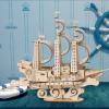 3D Wooden Puzzles Ocean - Sailboat Model Kits, Brainteaser and Puzzle for Christmas/Birthday,Gifts for Adults and Teens to Build Combination view 2