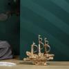 3D Wooden Puzzles Ocean - Sailboat Model Kits, Brainteaser and Puzzle for Christmas/Birthday,Gifts for Adults and Teens to Build Combination view 4