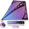 Prism Kites Vertex Diamond  Classic Single-Line Kite  Easy to Assemble  Tail and Spare Parts Included  Ultraviolet view 1