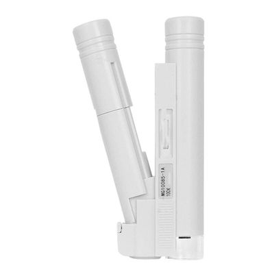 Microscope Accessories Kit Illumination Reading Microscope Coordinates with Scale Optical Lenses Magnifier Microscope Slides (Color : 100X)