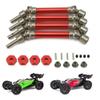 Slider Drive Shaft Front Rear Driveshaft ARA310905 for 1-8 ARRMA Typhon 3S BLX Typhon Mega550 Upgrade Parts (Red) view 1