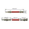 Slider Drive Shaft Front Rear Driveshaft ARA310905 for 1-8 ARRMA Typhon 3S BLX Typhon Mega550 Upgrade Parts (Red) view 2