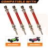 Slider Drive Shaft Front Rear Driveshaft ARA310905 for 1-8 ARRMA Typhon 3S BLX Typhon Mega550 Upgrade Parts (Red) view 3