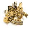 3" Captain Pirate's Maritime Astronomical Brass Sextant Nautical Collection Marine Gift (Without Case) view 1