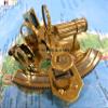 3" Captain Pirate's Maritime Astronomical Brass Sextant Nautical Collection Marine Gift (Without Case) view 4