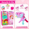 Officygnet Play Purse for Little Girl, Pretend Princess Play Girls Toys for 3 4 5 6 7 8 Year Old, Toddler Purse with Accessories, Kids Toy Purse Birthday for Girls Ages 3-5 4-5 6-8 view 4