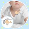 20 Pieces Wood Pacifier Clips Toy Suspender Clips Charm DIY Pacifier Holder for Baby Toddler Teething Grasping Accessory view 2