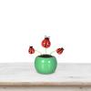 Littryee Solar Dancing Sunflower, Solar Dancing Solar Toys, Solar Powered Dancing Flower Toys, Bee Flower Car Swinging Dancing Toy, Shaking Head Flower Car Ornaments for Car Home Desk Decor view 3