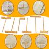 Zen Garden Rake Tool Kit - Miniature Tabletop Japanese Rock Sand Zen Garden Accessories Mini Bamboo Sand Stamp Rakes for Zen Pattern with Holder Crystal Pyramid Meditation Stress Relief Zen Gifts view 4