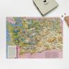 1000 Piece Jigsaw Puzzle | 1953 Tour Puzzle Map of Washington | Evergreen State view 2