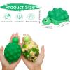 Anboor Pop Fidget Toys, 3D Silicone Turtle Push Bubbles Sensory Toy Pop Stress Ball Anxiety Stress Reliever Toy for Autism Early Education Present (2 Pack) view 2