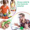 Anboor Pop Fidget Toys, 3D Silicone Turtle Push Bubbles Sensory Toy Pop Stress Ball Anxiety Stress Reliever Toy for Autism Early Education Present (2 Pack) view 4