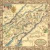 1000 Piece Jigsaw Puzzle map for Adults | 1950 Appalachian Region | Kentucky | West Virginia | North Carolina | Tennessee - Appalachian Trail - Virginia - Western Puzzles view 1