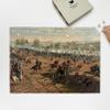 1000 Piece Jigsaw Puzzle | Battle of Gettysburg by Thure de Thulstrup, 1887. Shows Major General Winfield S. Hancock Riding Along The Union | Gettysburg Civil war Puzzle view 2
