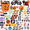 TOY Life Halloween Party Favors for Kids Halloween Toys in Bulk Halloween Prizes for Kids Halloween Pumpkin Buckets Goodie Bags Stuffers Fillers Non Candy Treat for Kid view 1