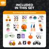 TOY Life Halloween Party Favors for Kids Halloween Toys in Bulk Halloween Prizes for Kids Halloween Pumpkin Buckets Goodie Bags Stuffers Fillers Non Candy Treat for Kid view 3