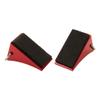 2Pcs ShareGoo 0.78'' RC Toy Crawler Simulation Tire Wheel Chock Decoration Accessories Compatible with Traxxas TRX-4 Axial SCX10 D90 Tamiya CC01 1/10 RC Crawler Truck (Red) view 4