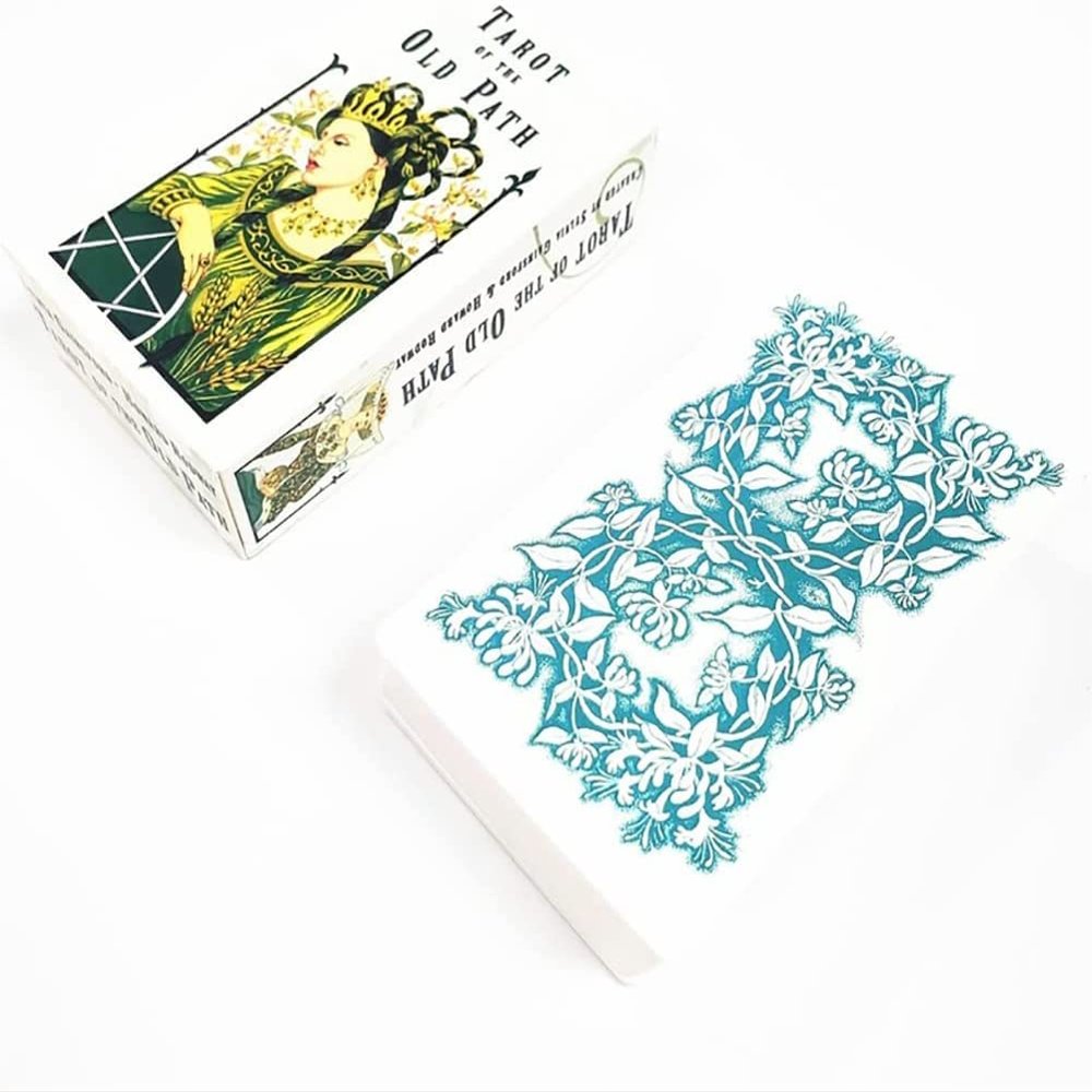 ZXKYZR8 Tarot of The Old Path Cards for Beginners, 78 Original Cards Deck Fortune Telling Game with Guide Book, Family Gatherings, Board Games, Entertainment Parties, Gifts for Adult Friends