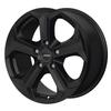 Autec rim XENOS 6.5x16 ET46 5x120 Schwarz matt compatible with VW Bus Amarok view 4