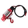 ShareGoo RC Car Metal Winch with Steel Wired Simulated RC Winch Compatible with Axial SCX10 II III RBX10 D110 D90 TF2 Traxxas TRX4 TRX6 1/10 RC Crawler Car view 3
