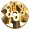 NHX RC Brass Wheel Weight Hub 12mm Hex (+3mm Extended) 2Pcs: 1.9/2.2 Wheel view 2