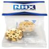 NHX RC Brass Wheel Weight Hub 12mm Hex (+3mm Extended) 2Pcs: 1.9/2.2 Wheel view 4